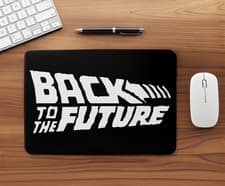 Image of Back to the Future Mouse Mat 24cm x 20cm TV Novelty Gaming Mouse Pc Pad Office