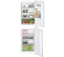 Image of Bosch Series 2 KIN85NFE0G 50/50 Built-In Integrated Fridge Freezer - Fixed hinge