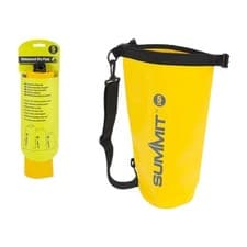 Image of Summit 5L Dry Bag Floats 100% Waterproof - 5L Yellow Kayak Watersports Boating