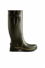 Image of Hunter Balmoral Side Adjustable Mens Tec Sole Field Wellington Boots