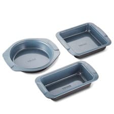 Image of Tower Cerasure Baking Tray Set of 3, Non-Stick, Carbon Steel, Graphite T843073