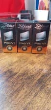 Image of Titleist Pro V1 Golf Balls, White, 6-Pack, Pearl/A-Grade