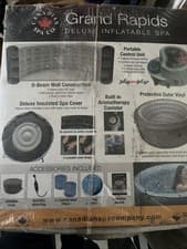 Image of 2023 Canadian Spa Company Grand Rapids inflatable hot tub with LED light