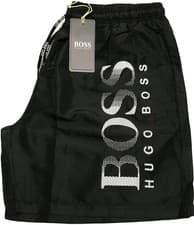 Image of HUGO BOSS BRAND NEW INNER LINEN NET SUMMER SWIM SHORTS