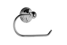 Image of Croydex QM201141 Chrome Plated Metal Westminster Toilet Roll Holder for Bathroom