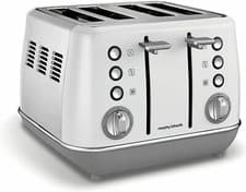 Image of Morphy Richards Evoke White 4-Slice Toaster 240109 - 1800W GRADED