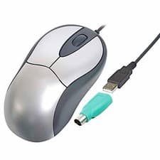 Image of Optical USB PS/2 Combo Mouse Digitus DA-20116 Ergonomic High Precision