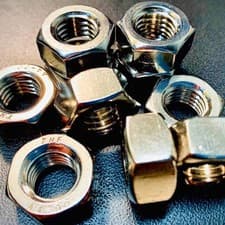 Image of Full Hexagon Nuts Metric A4 316 Stainless Steel DIN934
