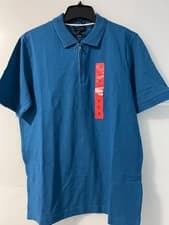 Image of Ted Baker Polo Shirt Honeycomb Trim Size Medium BNWT