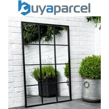 Image of Garden Trading Fulbrook Mirror Rectangular Indoor Outdoor Window Pane 120 x 80cm