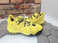 Image of Adidas Harden Vol. 6 Basketball Shoes Sz 5 Taxi Yellow New York Brooklyn Nets