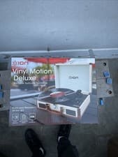 Image of Vinyl Motion Deluxe Portable Suitcase Turntable Record Player