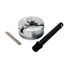 Image of 3 Jaw Chuck Lathe Chuck Portable,Wear Resistant Sturdy Lightweight Replacement