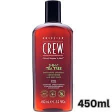 Image of American Crew 3-in-1 Tea Tree Refreshing Wash  450ml