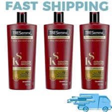 Image of 3X Tresemme Keratin Smooth Shampoo with Marula Oil, Pro Collection