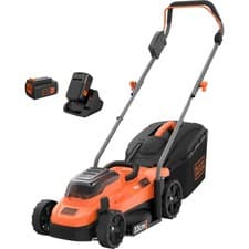 Image of Black and Decker BCMW3336 36v Cordless Rotary Lawnmower 330mm 2 x 2ah Li-ion