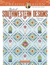 Image of Creative Haven Stylish Southwestern Designs Coloring Bo - NEW Jessica Mazurki 2