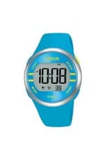 Image of Lorus Blue Digital Watch with Silicone Strap R2341NX9