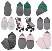 Image of Baby Hooded Footmuff Stroller Pushchair Dimple Warm Sleepsacks