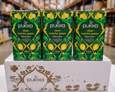 Image of Pukka Clean Matcha Green Organic Tea 3 x 20 Tea Bags Refreshing Citrus Blend