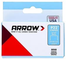 Image of P22 Staples 8mm 5/16", 5050 Pack - 225