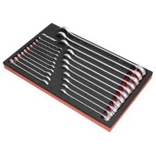 Image of Sealey Premier Premier Combination Spanner Set 21pc AK63021