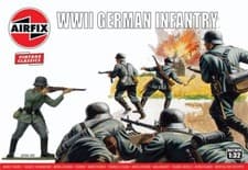 Image of Airfix A02702V 1:32 German Infantry (WWII) Vintage Classic Series