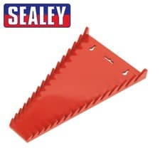 Image of Sealey 15 Slot Spanner Rack Durable Composite Material - Wall Mountable