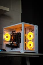 Image of Gaming PC Desktop Ryzen 5 16GB RAM 500GB SSD Nvidia RTX 3050 Windows 11