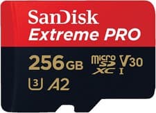 Image of Micro SD Sandisk Extreme Pro 256GB Class 10 TF Memory Card SDXC UHS-I 160MB/s