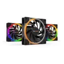 Image of Be Quiet! Light Wings 120mm ARGB PWM High Speed Fan Black 3 Pack
