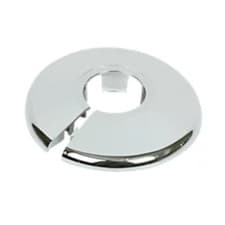 Image of 28mm Talon Chrome Plated Pipe Collar - PCC28