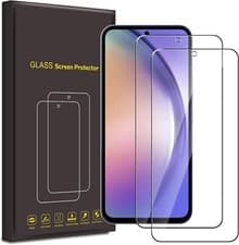 Image of Case For Samsung A14 A54 A34 A13 Clear Slim Gel Cover & Glass Screen Protector