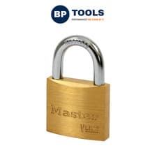 Image of Master Lock 4140KA4232 40mm Brass Padlock-Keyed Alike