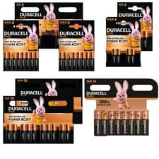 Image of Duracell AA AAA Batteries Plus Power Boost Battery Alkaline LR03, LR6 Far Expiry