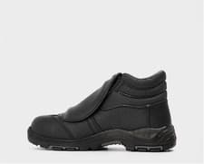 Image of Comfort Safety Boots Steel Toe Cap Black Size 12 EU 47 Unisex Work Boots RRP £50