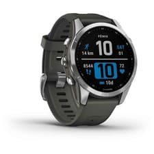 Image of Garmin Fenix 7s 42mm (Silver with graphite band) FREE P&P