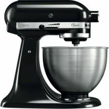 Image of KitchenAid 5K45SSBOB 4.3l Classic Stand Mixer - Onyx Black