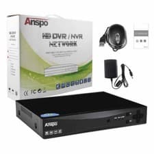 Image of ANSPO CCTV DVR Recorder 8 Channel 2TB Hard Drive 2MP 8CH AHD HD 1080P HDMI BNC