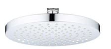 Image of Shower Head Fixed Round Square Chrome 8inch Replacement Waterfall Overhead Kit