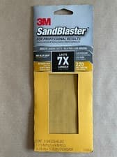 Image of 3M SandBlaster 5 Abrasive Sanding Sheets 220 Grit Very Fine 11220-G