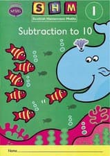 Image of Scottish Heinemann Maths 1: Subtraction to 10 Activity Book 8 Pack Paperback Boo