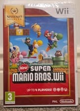 Image of Nintendo Wii New Super Mario Bros Wii Game - Still Sealed