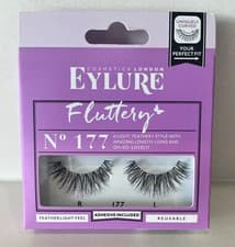 Image of EYLURE Fluttery false strip lashes in style No.177