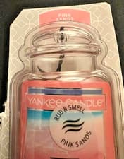 Image of Yankee Candle Car Jar Ultimate – Pink Sands | Genuine Air Freshener
