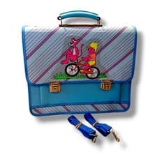 Image of RARE VINTAGE 80'S PINK PANTHER TV SHOW SCHOOL BAG