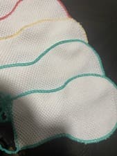 Image of 10 Pcs Deal Handwoven Silk & Cotton Bath Leaf – Soft, Smooth & Skin-Friendly