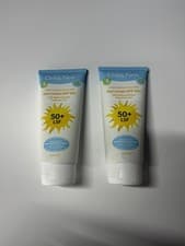 Image of 2x100ml Childs Farm Water Resistant SPF 50+ Sun Cream For Sensitive Skin