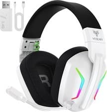 Image of WESEARY Gaming Headset for PS4, PS5 & PC Bluetooth