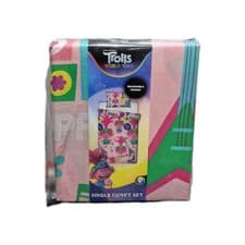 Image of BNWT Trolls Reversible  Duvet Set  Single Girls/Kids Perfect Gift 🎄🎁Xmas